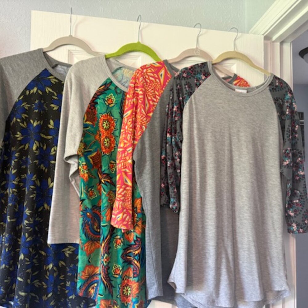 4 LuLaRoe tops